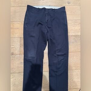 J. Crew Essential Chino Navy 34x32 urban slim